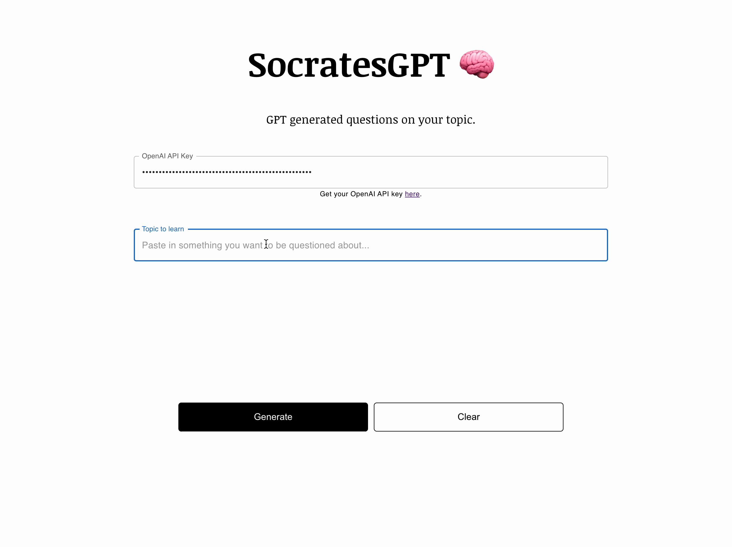 SocratesGPT